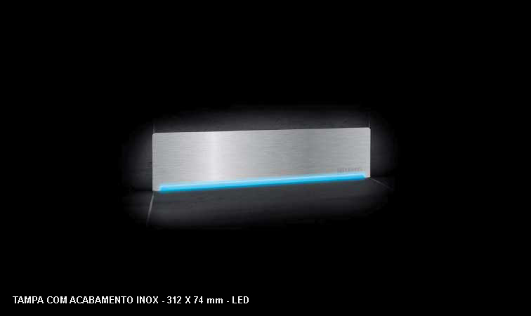 Placa de instalação LED 900 x 200 mm