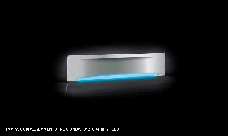 Placa de instalação LED 900 x 200 mm