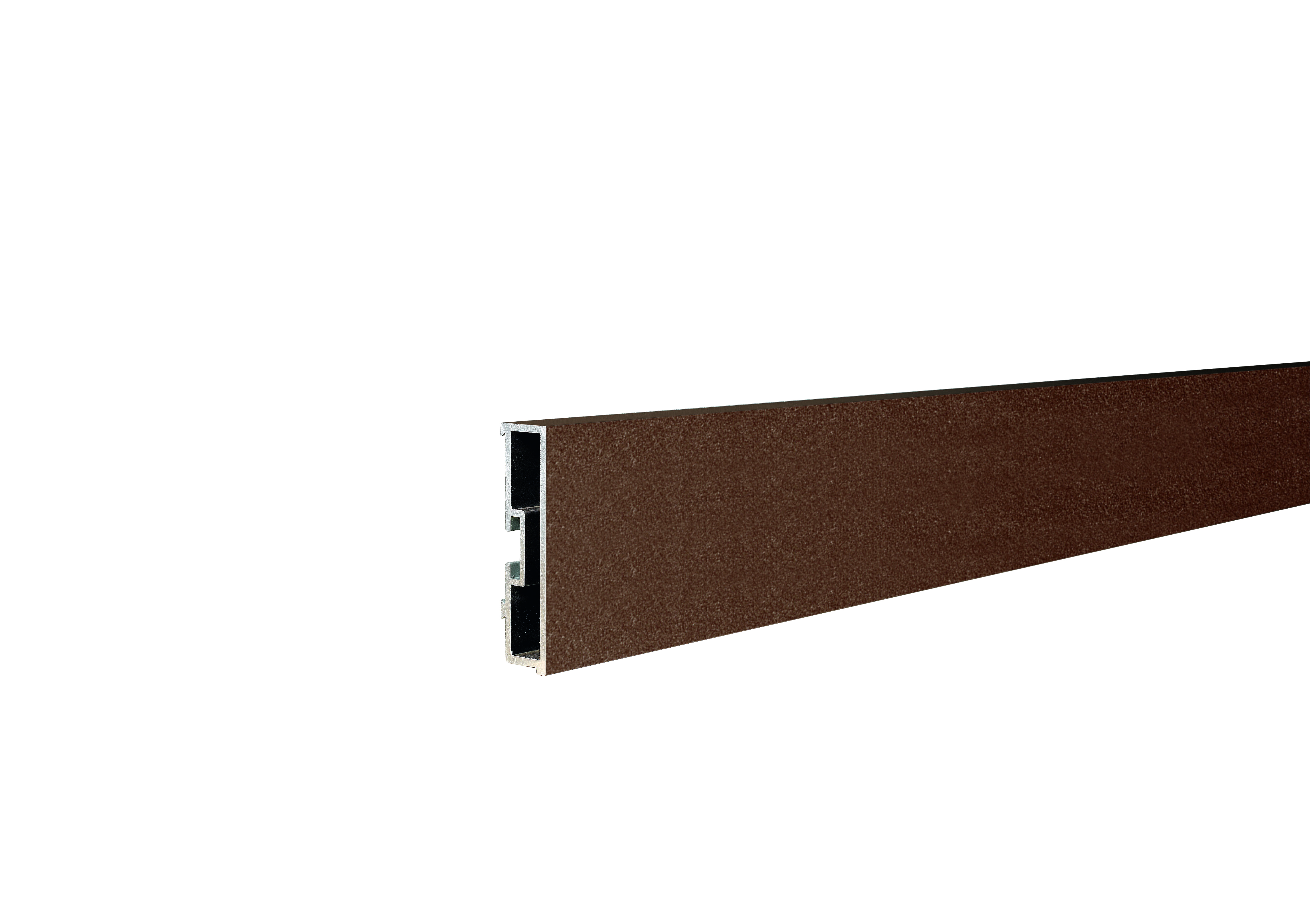 rodapé  BA 400 Alumínio