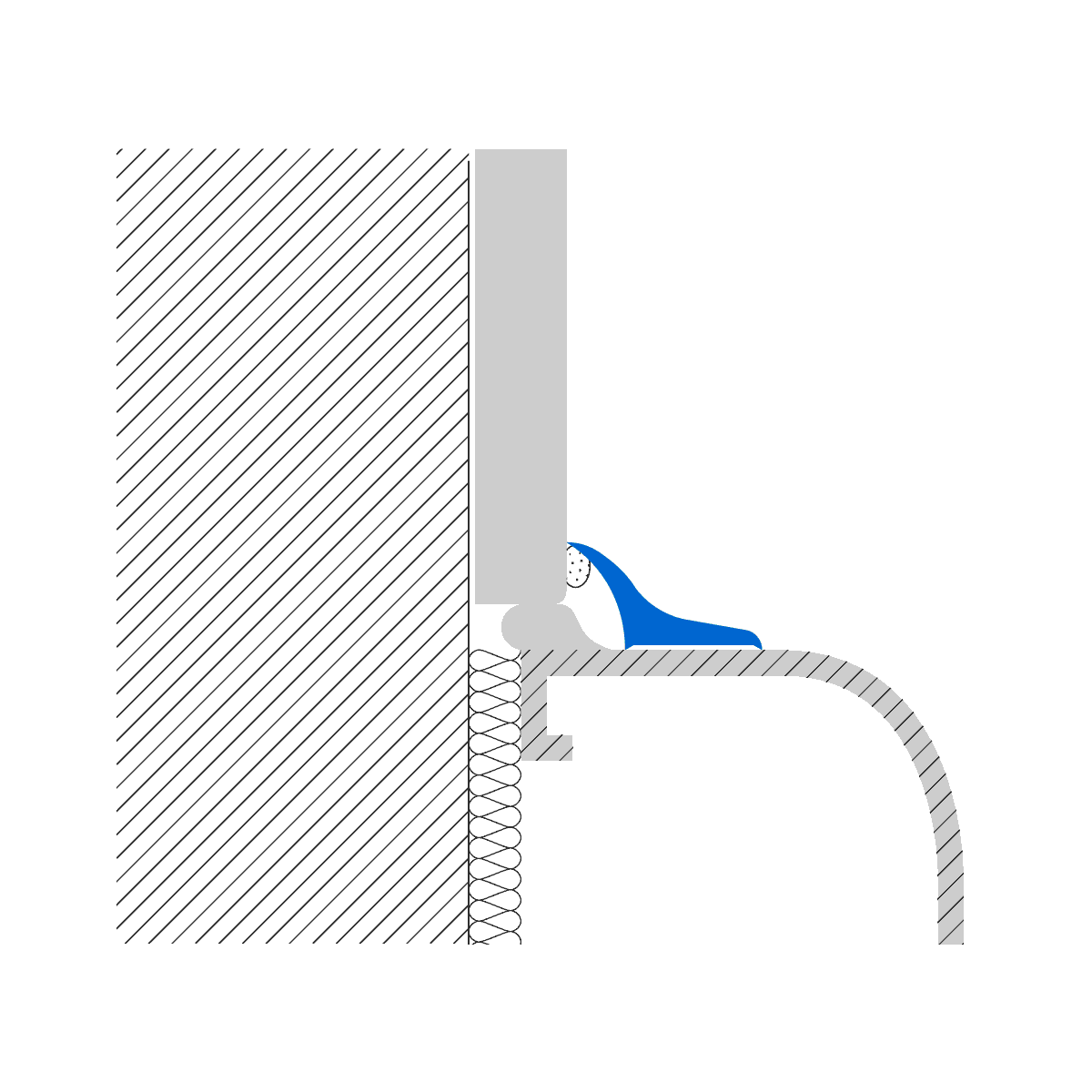 sanitec SB 20 A* Alumínio Lacado / Alumínio anodizado