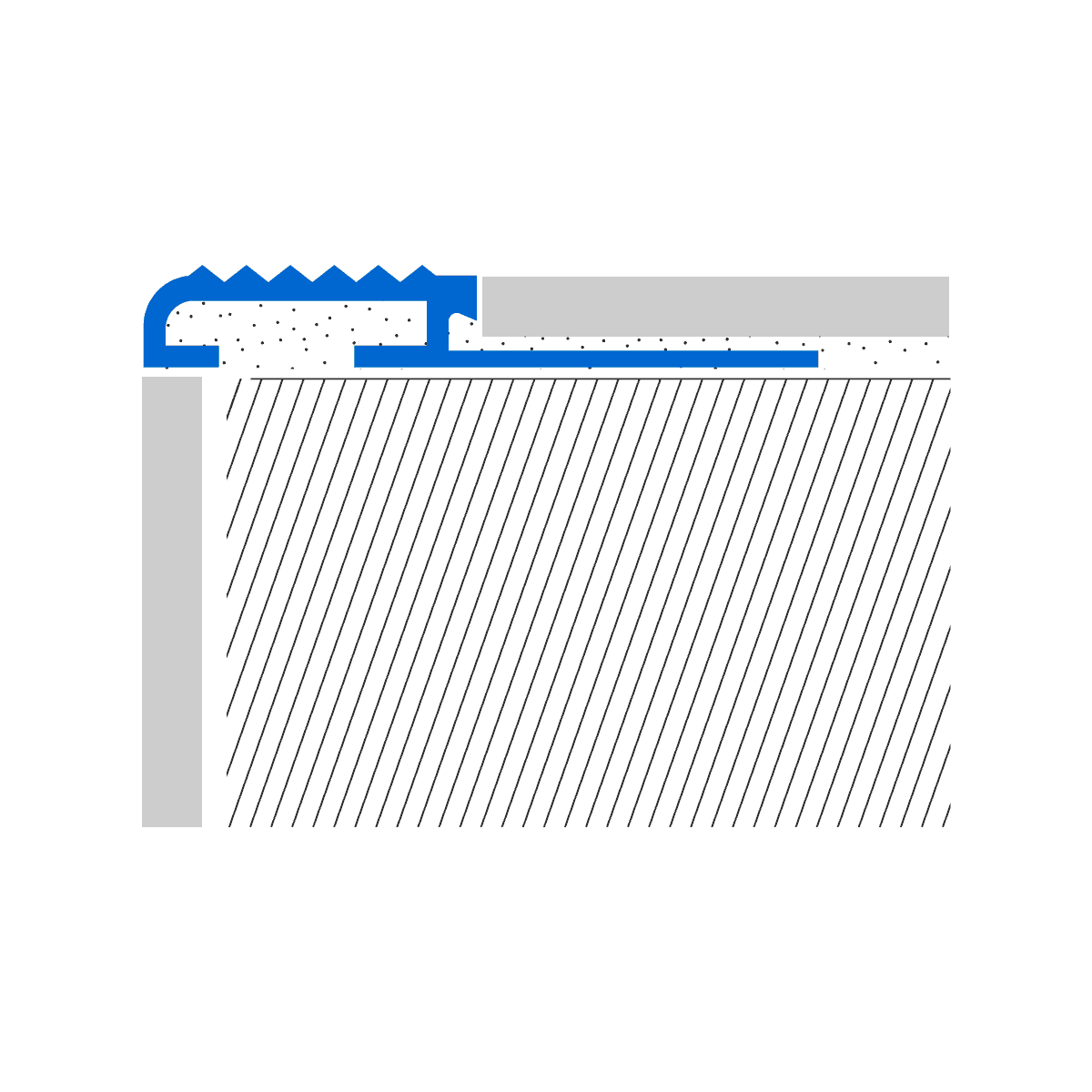 stairtec FO 45 AS Alumínio Anodizado