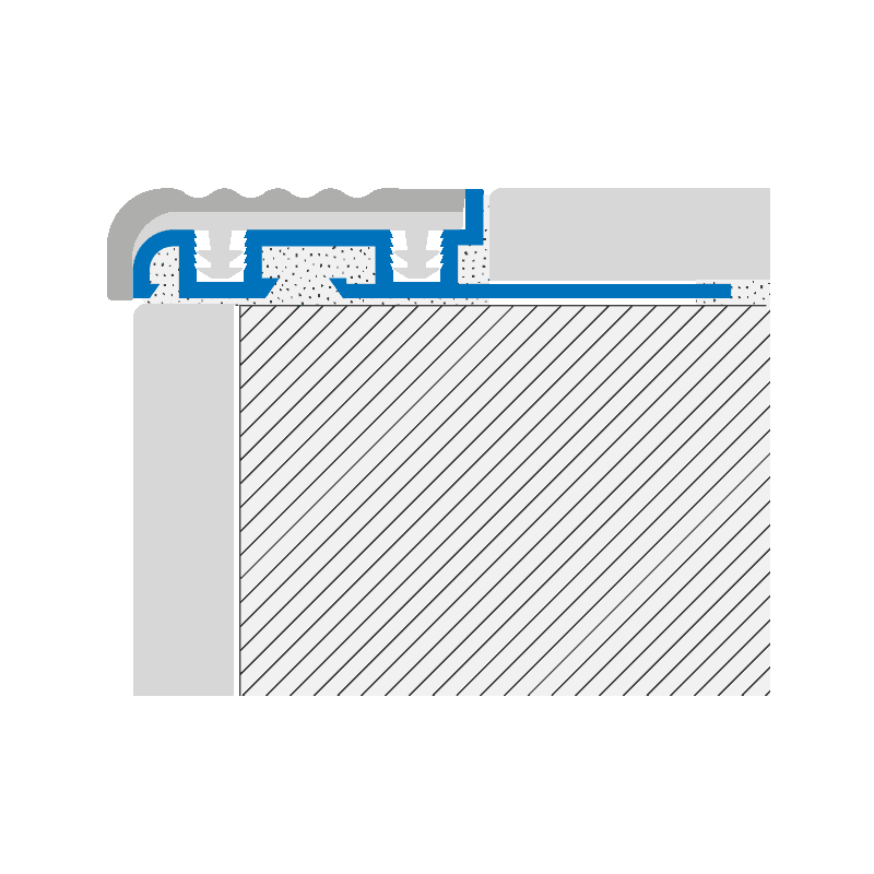 stairtec FSF-A* Alumínio + borracha