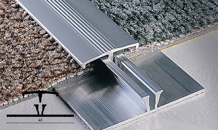 carpetec  MG 25 A*N Alumínio anodizado - Parte superior