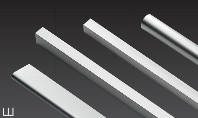 Calha Dupla Alumínio Mate-Dourado-Bronze