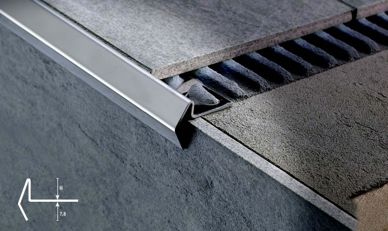 stairtec FL-IL Aço Inox Polido