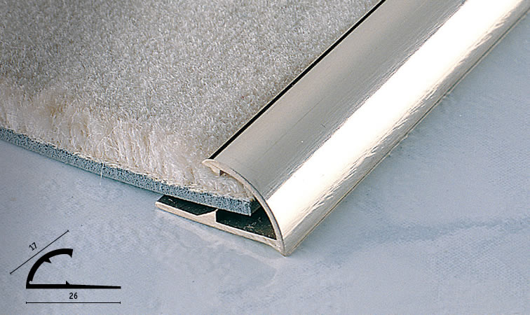 carpetec  MS 26 A* Alumínio anodizado / MS26 OL Latão polido