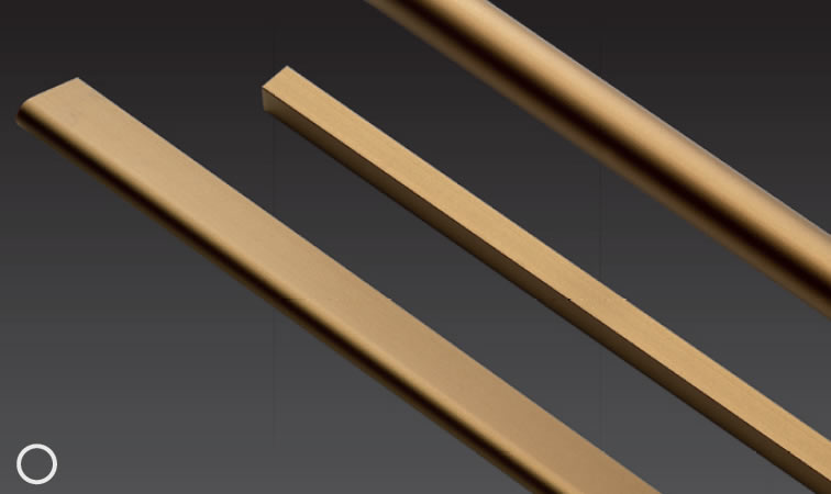 Tubo Redondo Alumínio Anod. Prata-Dourado-Bronze